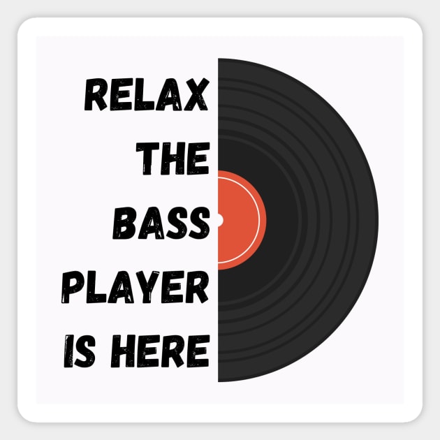 Relax the musician is here Sticker by the619hub